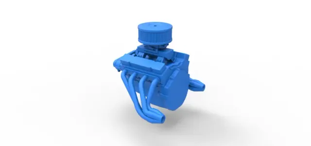 Engine of Australian Super Sedan Scale 1:25 — Image 9 of 18