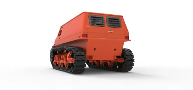 Vintage Monster tank Version 3 Scale 1:25 — Image 12 of 31