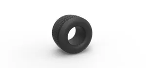 Diecast Dirt Sprint racing tire 14 Scale 1:25