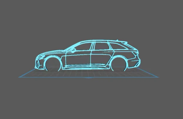Audi - RS6 Wall Art — Фото 2 из 2