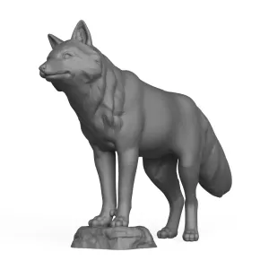 3D Printable Wild Fox