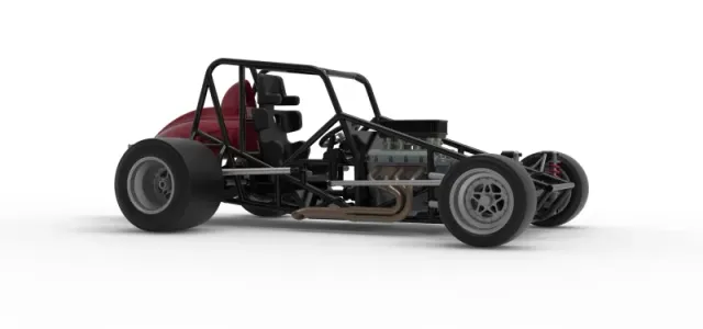 Pavement Silver Crown Car Base Version 3 Scale 1:25 — Image 25 of 29