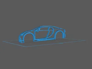 Bugatti - Chiron Wall Art