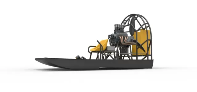 Drag racing Airboat Scale 1:25 — Image 2 of 31