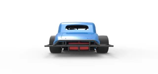 Vintage Asphalt Modified stock car V5 Scale 1:25 — Фото 16 из 26