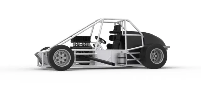 Experimental Pavement Silver Crown Car Base Version 3 Scale 1:25 — Фото 2 из 26