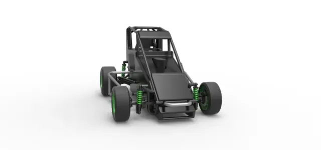 Pavement Midget car Scale 1:25 — Фото 26 из 31