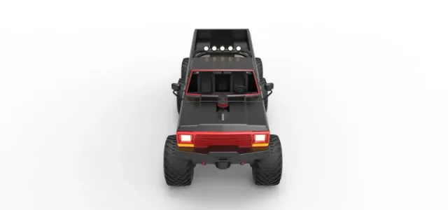 Diecast Monster Truck 6x6 concept Scale 1:25 — Фото 8 из 25