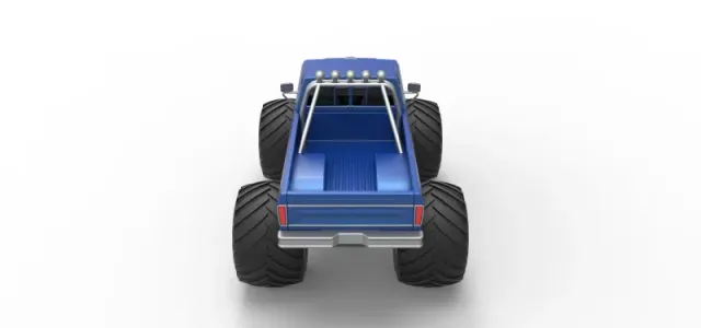 Diecast vintage Monster Truck Scale 1:25 — Фото 17 из 25