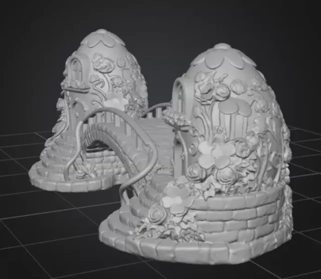 Eggbridge – Fantasy Easter Egg Bridge | 3D Printable — Фото 9 из 12