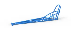 Frame of old school Front engine dragster Version 8 Scale 1:25