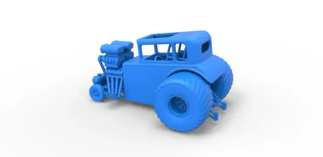 Diecast Mini Rod pulling tractor 5 Scale 1:25 — Image 20 of 31