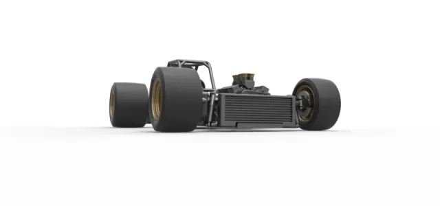 Supermodified front engine race car Base Scale 1:25 — Фото 25 из 31