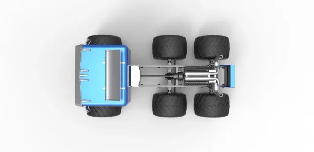 Diecast Monster truck 6x6 Scale 1:25 — Фото 8 из 31
