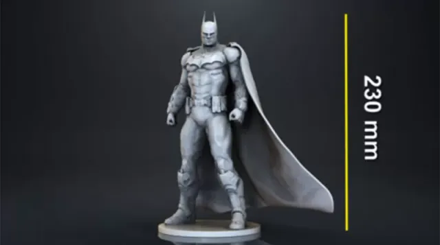 Batman Figurine File STL 3D Model DC — Image 2 of 6