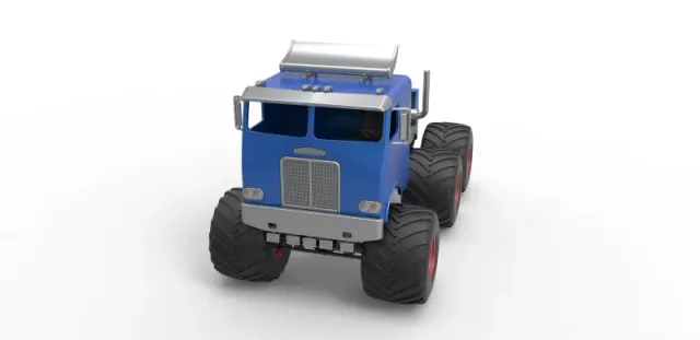 Diecast Monster truck 6x6 Scale 1:25 — Фото 3 из 31