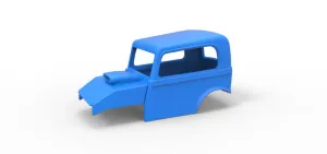 Shell of New Zealand Ministock car Scale 1:25