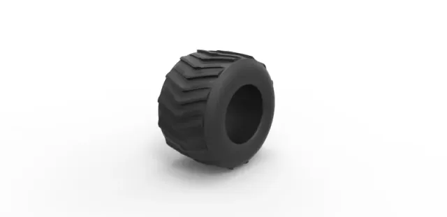 Diecast Pulling truck tire 2 Scale 1:25 — Image 2 of 9