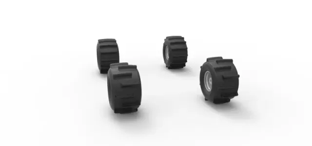 Wheel Set of Formula Off Road Scale 1:25 — Image 8 of 12