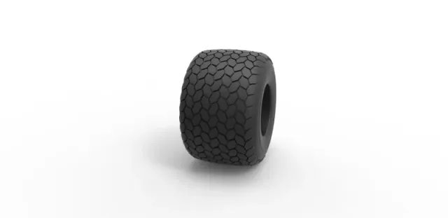 Diecast Monster Jam tire 4 Scale 1:25 — Фото 3 из 9