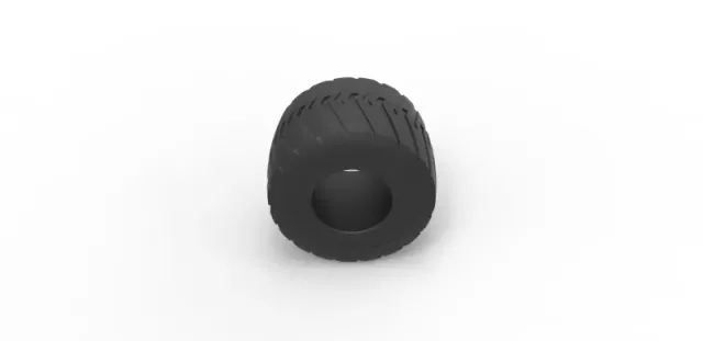 Diecast Monster Jam tire 7 Scale 1:25 — Image 6 of 8