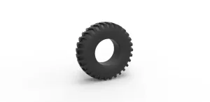 Diecast offroad tire 42 Scale 1:25