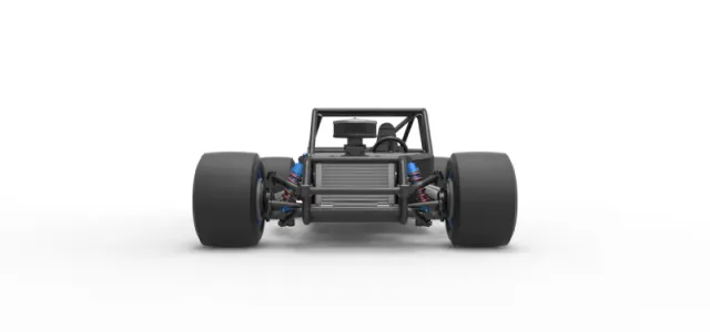 Vintage Asphalt Modified stock car Base V4 Scale 1:25 — Фото 7 из 30