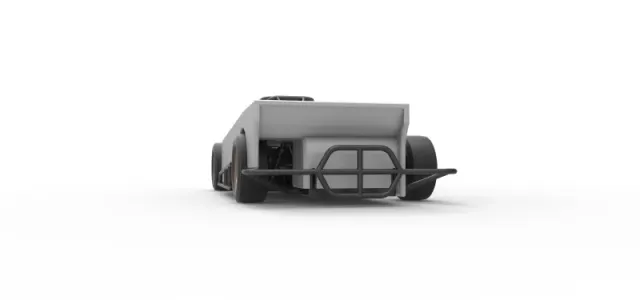 Small Block Supermodified race car Scale 1:25 — Image 15 of 31