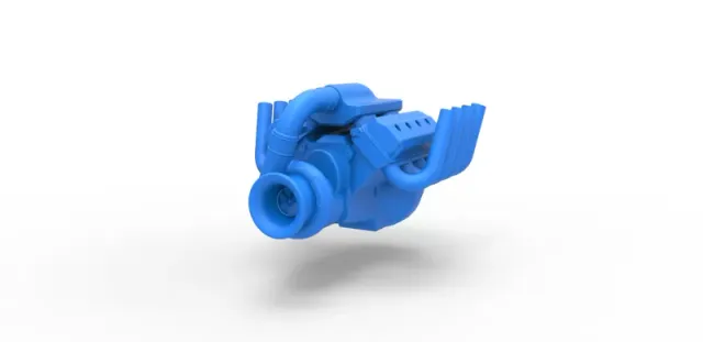 Diecast Funny car Turbo Engine Scale 1:25 — Фото 4 из 19