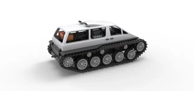 Vintage Monster tank Version 6 Scale 1:25 — Image 18 of 30