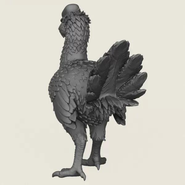 Dinosaur Bird Print Ready 3D Model — Фото 5 из 6