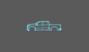 Chevrolet - Silverado 1500 2019 Wall Art