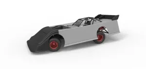 Super Dirt Late model while turning Version 2 Scale 1:25