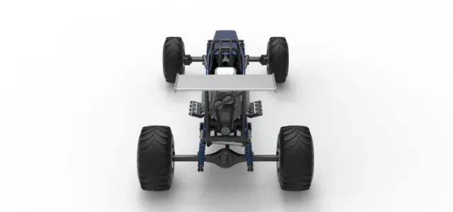 Vintage Mud dragster Scale 1:25 — Фото 17 из 26