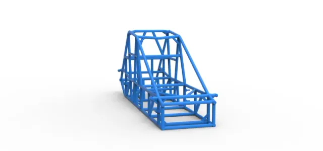 Frame of Experimental Pavement Silver Crown Car V2 Scale 1:25 — Фото 15 из 16