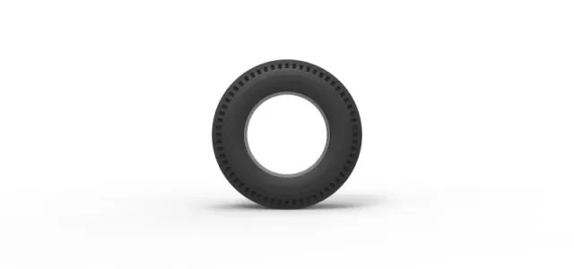 Diecast rear tire of vintage dragster Version 8 Scale 1:25 — Фото 5 из 9