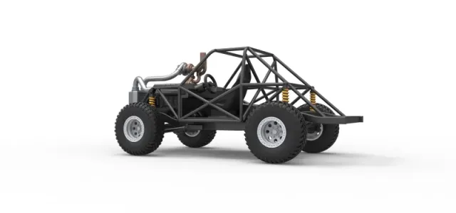 Uphill Sand Racing Dragster Base Scale 1:25 — Фото 13 из 29