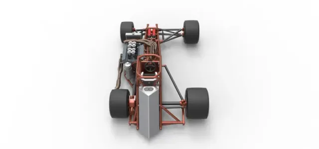 Supermodified front engine race car Base Version 3 Scale 1:25 — Image 17 of 31