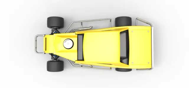 Vintage Asphalt Modified stock car V8 Scale 1:25 — Фото 11 из 30