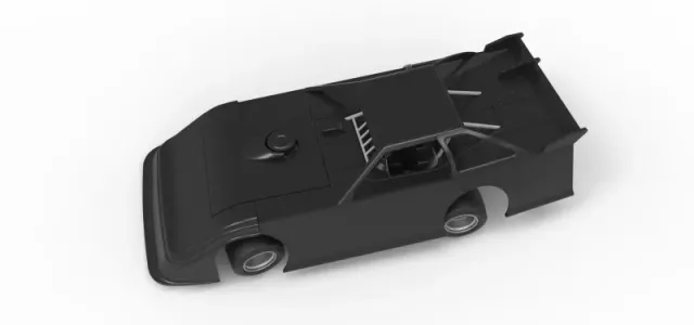 Super Dirt Late model for Pavement while turning Scale 1:25 — Фото 4 из 30