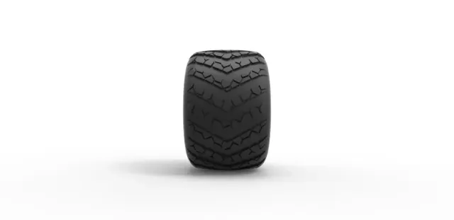 Diecast Monster Jam tire 12 Scale 1:25 — Фото 4 из 9
