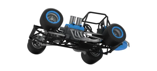Vintage Pavement Sprint car Base Scale 1:25 — Фото 3 из 29