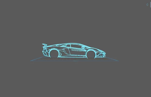 Lamborghini - Aventador SV Wall Art — Фото 2 из 2