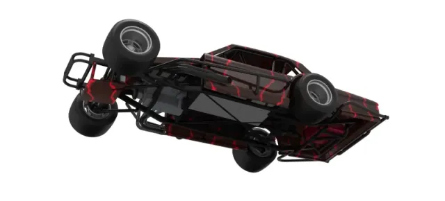Vintage Asphalt Modified stock car V13 Scale 1:25 — Фото 3 из 30