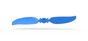 2 Blade Propeller of Drag racing Airboat Scale 1:25
