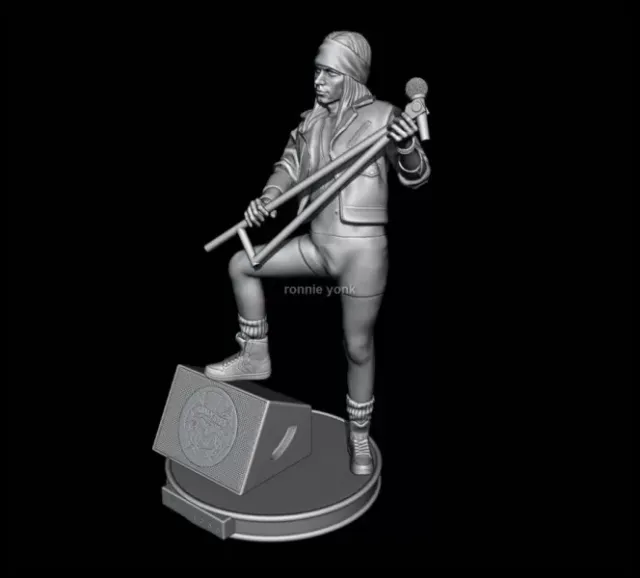 Axl Rose GNR - 3d printing — Фото 7 из 14