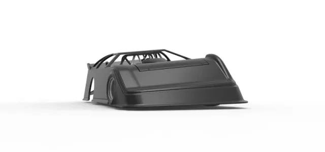 Super Dirt Late model for Pavement while turning Scale 1:25 — Фото 27 из 30
