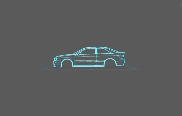 Audi - 90 Type 89 Wall Art — Фото 3 из 3