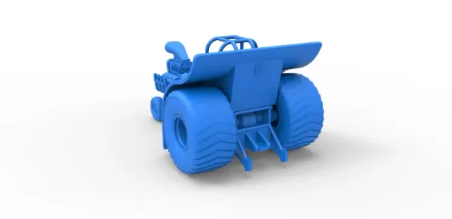 Diecast Mini Rod pulling tractor Scale 1 to 25 — Image 21 of 31