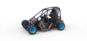 Pavement 600 Micro sprint car Base Scale 1:25